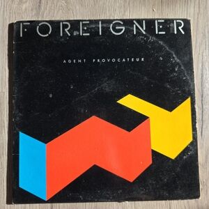 Foreigner 'Agent Provocateur' Vinyl Record